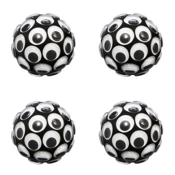 4PK Schylling Googly Eyes Ball Light-Up Sensory Ball - Assorted 3y+
