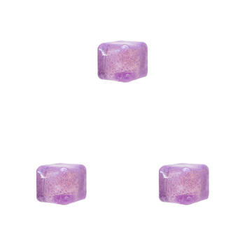 3PK Schylling Nice Cube Glitter & Glow Nee Doh Kids/Childrens Toy - Assorted 3y+