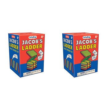 2PK Schylling Jacobs Ladder Kids Wooden Toy 9cm Assorted 4y+