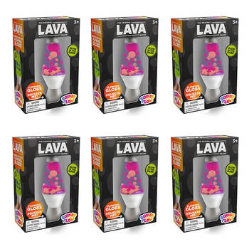 6PK Schylling Lava Squish N Flow Kids/Childrens Toy - Assorted 3y+