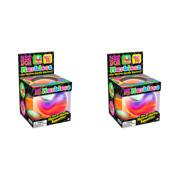 2PK Schylling Marbleez Nee Doh Kids Squeeze Toy 6cm Assorted 3y+