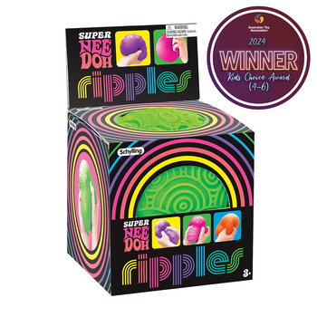 Schylling 11.5cm Ripples Super Nee Doh Sensory Toy Assorted 3y+