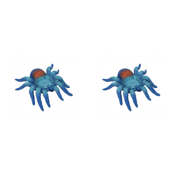 2PK Schylling Stretchy Spider Hand Puppet Kids Toy 16.5cm Assorted 5y+