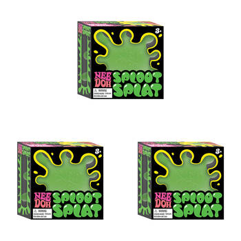 3PK Schylling Sploot Splat Nee Doh Kids/Childrens Toy - Assorted 3y+