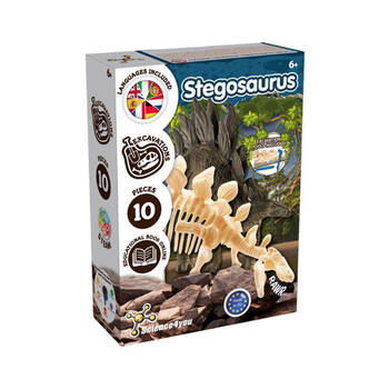 Science 4 You Stegosaurus Fossil Excavation Kids Educational Science Kit 6y+