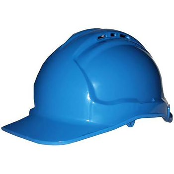 Safecorp PPE Safety Protection Cap/Hard Hat Web Harness Blue