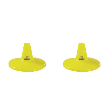 2PK Summit Global Plastic Batting Tee Large 25x12cm - Yellow