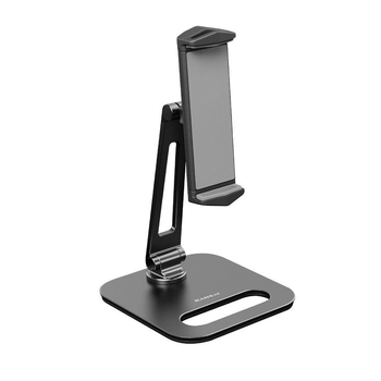 Sansai Tablet & Phone Retractable Bracket Table Stand Black f/ 13.5-21cm Devices