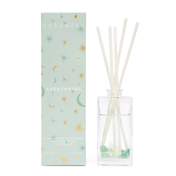 Serenity 130ml Reed Diffuser Fragrance - Crystal Aventurine