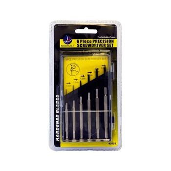 6PC JEWELLERS SCREWDRIVER SET 6 PIECE