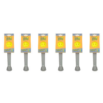 6PK Scrub Daddy Dish Daddy Silver Sponge Holder for Kitchen Counter Storage