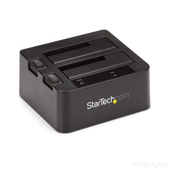 Star Tech 2-bay USB 3.1 SATA dock with UASP - Tool-free & trayless