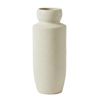Pilbeam Living Stoneware Nella Vase Home Decor Sand 33cm