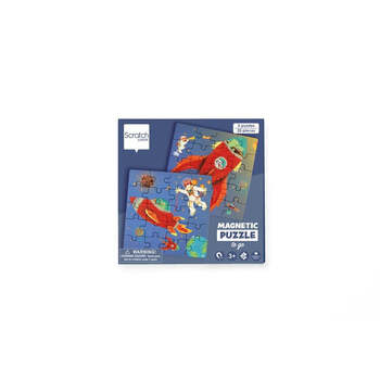 Scratch Europe Magnetic Puzzle Book To Go Space Kids Toy 3y+