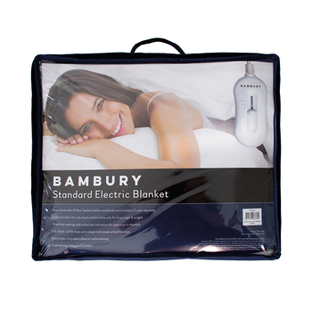 Bambury Extra Long Single Electric Blanket Left Hand Side Controller