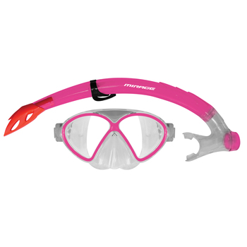 Mirage Silitex Junior Mask & Snorkel Pink