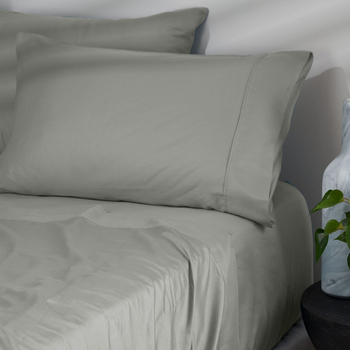 Morrissey King Bed 900TC Cotton Rich Sheet Set Silver