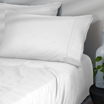 Morrissey King Bed 900TC Cotton Rich Sheet Set White