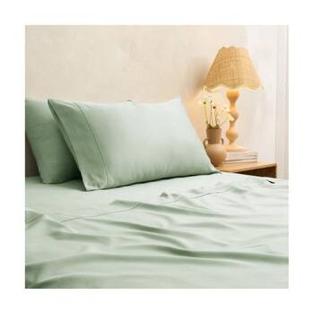 Sheraton Luxury Egyptian Cotton Rich King Bed Sheet Set Sage