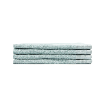 4pc Sheraton Luxury Maison Greenwich Hand Towels 40cm x 60cm Cotton Cloud Blue 