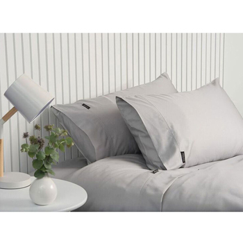 Sheraton Luxury 1000Tc Cotton Rich Queen Bed Sheet Set Dove Grey