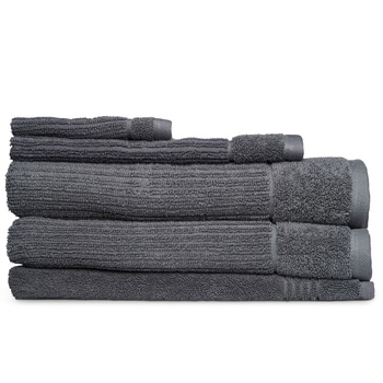 5pc Sheraton Luxury Maison Soho Towel Pack Charcoal