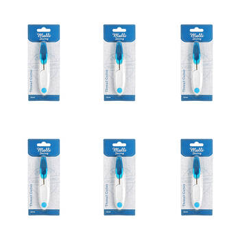 6PK Malli Sewing Thread Cutter w/ Cap 12x12cm - Blue/White