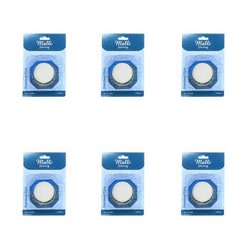 6x 300pc Malli Standard Pins w/ Storage Container 30x0.7mm - Silver