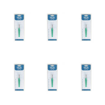 6PK Malli Sewing Metal Stitch Cutter w/ Cap 12cm - Assorted