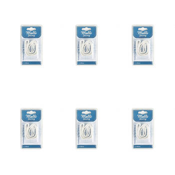 6PK Malli Sewing Nylon Webbing For Sewing 1x150cm - Assorted