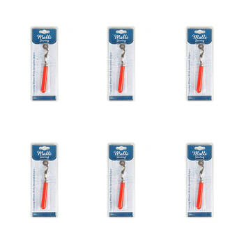 6PK Malli Sewing Metal Serrated Edge Tracing Wheel 15cm - Assorted