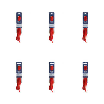 6PK Malli Sewing Round Replacement Shoelaces 120cm - Assorted 