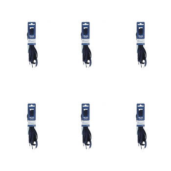 6PK Malli Sewing Flat Replacement Shoelaces 120cm - Assorted