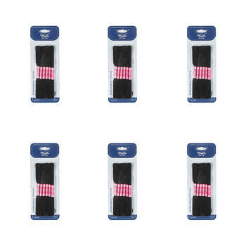 6x 6pc Malli 8M  Sewing Embroidery Cross-Stitch Thread Black