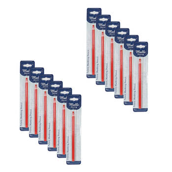 12PK Malli Sewing Fabric Marking Pencil Fabric Marking Tool 17cm - Assorted