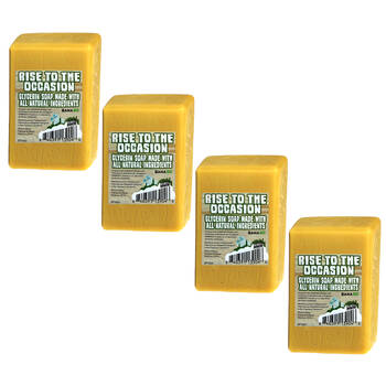 4PK Gamago Morning Wood Bar Soap 150g All Natural Royal Pine Scent