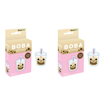 36pc Gamago Boba Bandages Kids/Children Band Aid 3x4.5cm