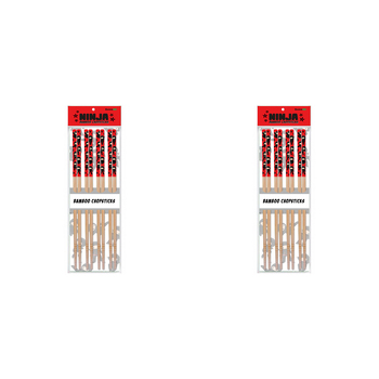 16pc Gamago Bamboo Chopsticks Set Food Utensil - Ninja