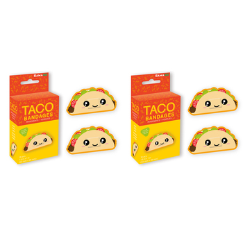 36pc Gamago Taco Bandages Kids/Children Band Aid 5x2.8cm