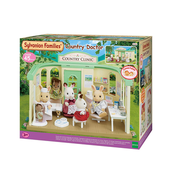 45pc Sylvanian Families Country Doctor Set Kids Miniature Toy 3y+