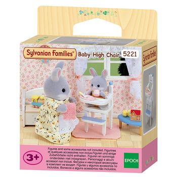 5pc Sylvanian Families Baby High Chair Playset Kids Toy 3+
