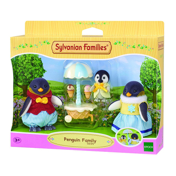6pc Sylvanian Families Penguin Family Kids Miniature Toy 3y+