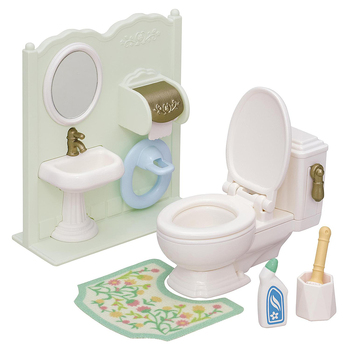 Sylvanian Families Toilet Kids Dollhouse/Miniature Toy 3+