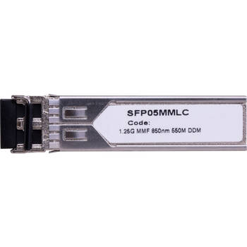 1.25G SFP MM LC 550M MODULE DUAL FIBRE 850NM
