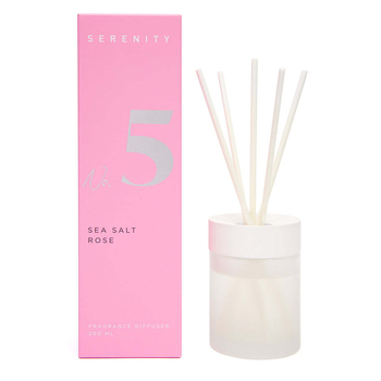 Serenity Numbered Core 200ml Reed Diffuser - Sea Salt & Rose