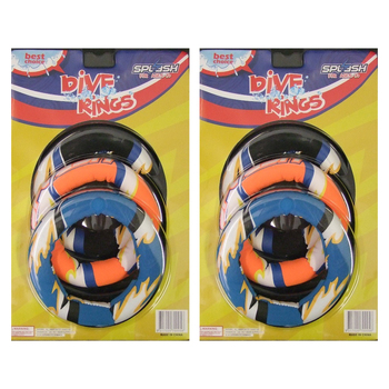 2PK Regent Aqua Ride Dive Rings Underwater Game Pool Toys