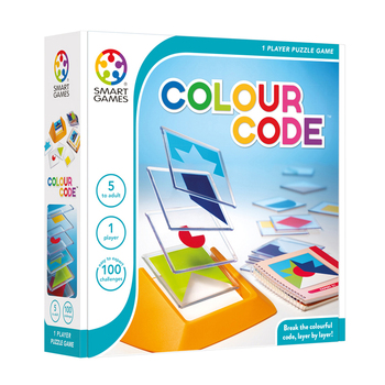 Smart Games Colour Code 1 Player Puzzle Game Kids/Adult 5y+