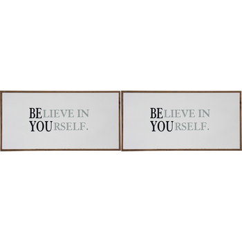 2PK LVD Sign Be You Decorative Home/Lounge Decor Ornament