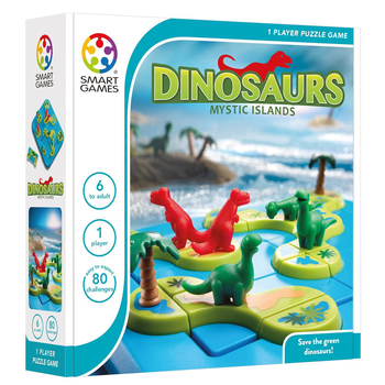 Smart Games Dinosaurs Mystic Islands Kids/Children Fun Toy Puzzle Game 6y+
