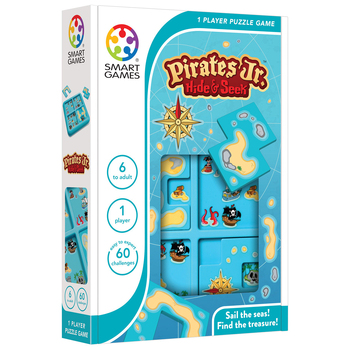 Smart Games Pirates Hide & Seek Jr Kids/Children Fun Play Puzzle Game 6y+